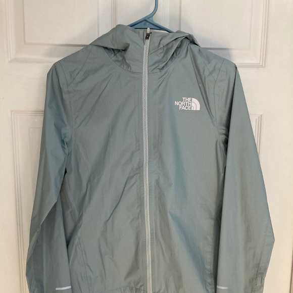 North Face Shell Waterproof Ice Blue Never Worn XS - Picture 7 of 7